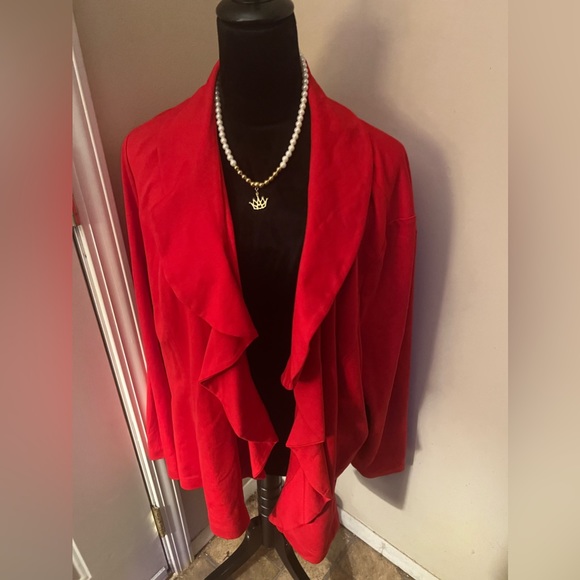 THE LIMITED Red Blazer 2x - Picture 2 of 5